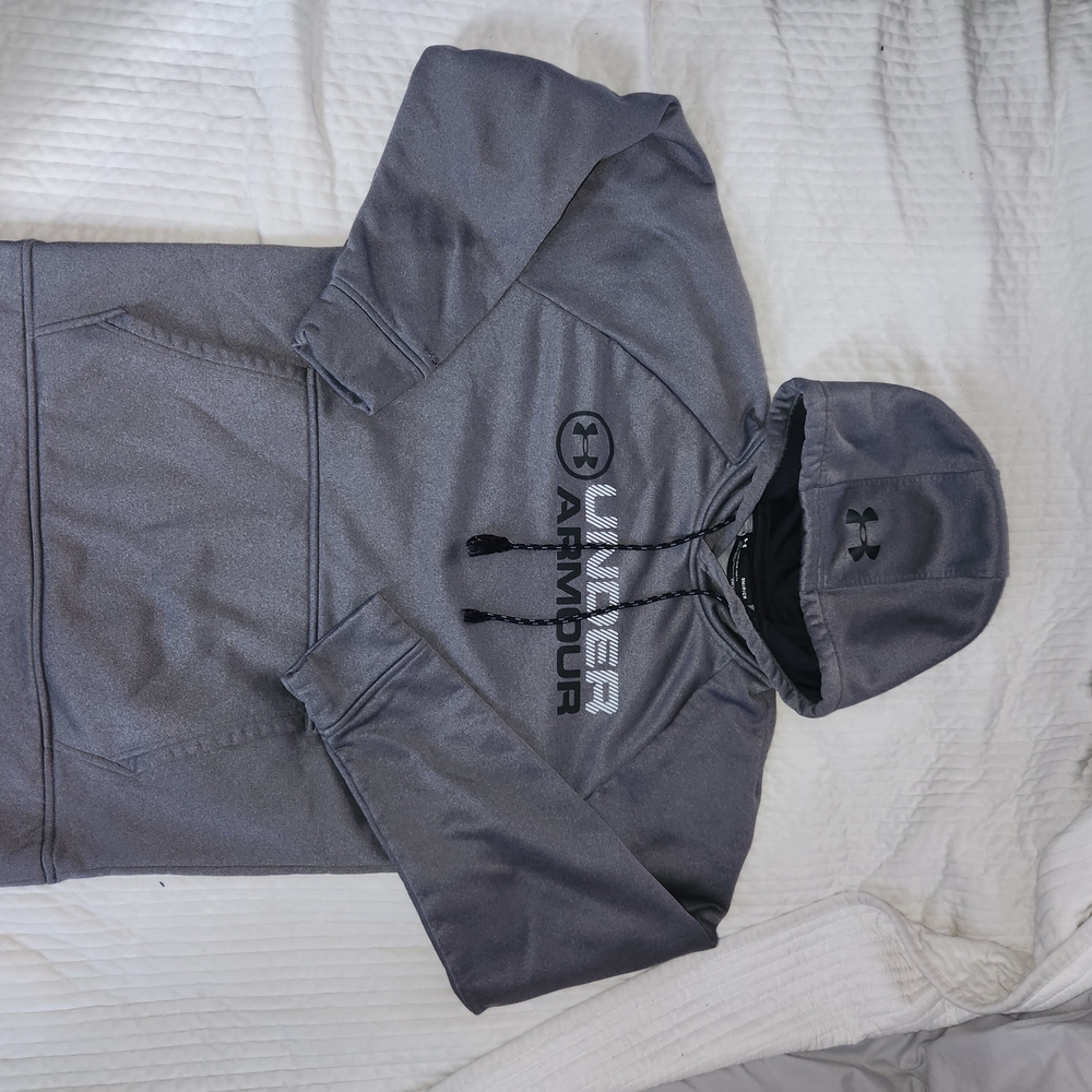 Under Armour Gray Pullover Hoodie